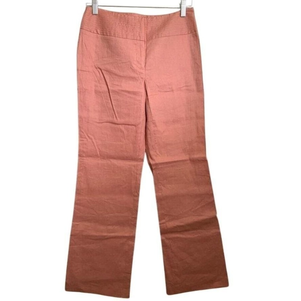 Apt. 9 Women's Stretch Pants Size 4 Pink Straight-Leg Casual